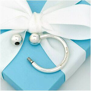 Tiffany & Co Horseshoe Key Ring Chain Keyring Keychain Preowned Key Fob ONLY